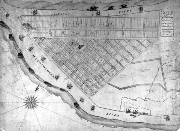 1805 Map Of Pittsburgh