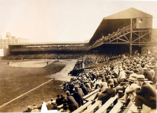 Photograph of the First Colored World Series at Baker Bowl 1924
