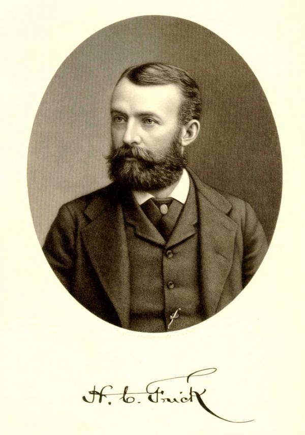 Head and shoulders image of Henry Clay Frick, 1871.