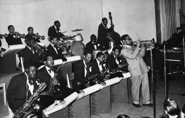 Dizzy Gillespie and his orchestra.