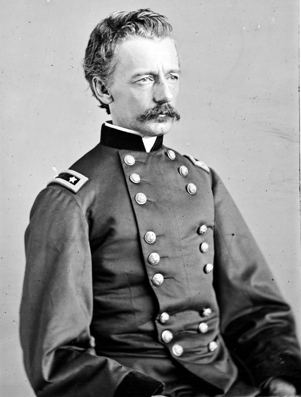 Photograph of Maj. Gen. Henry W. Slocum in uniform. 