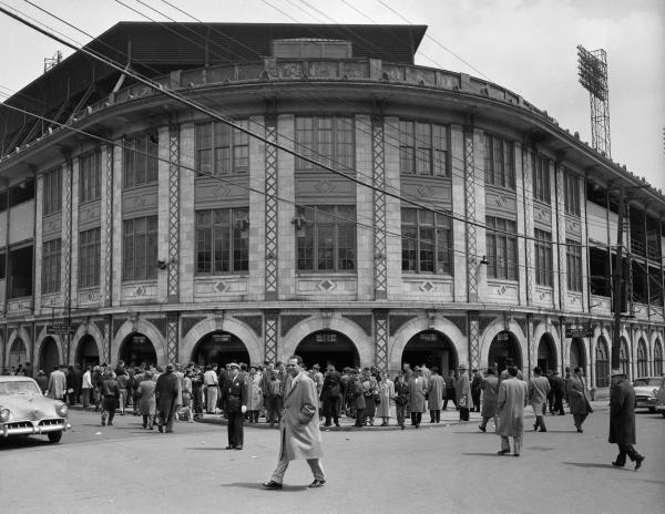 Forbes Field 1956 exterior