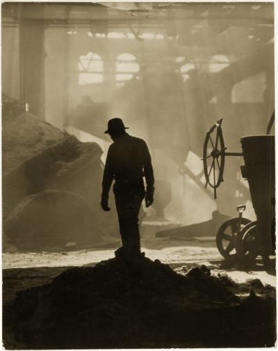 Steel Worker in Foundry