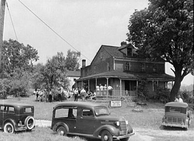 Public Auction at Farm near York, June 1939.  