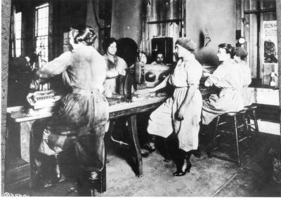 Midvale Steel Company Women Workers during War
