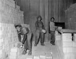 African-American Women Employees at Carrie Furnace Learning Masonry Skills.'