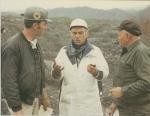 Jock Yablonski visting coal miners.