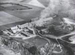 Aerial view of Lehigh Portland Cement Mill