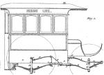 Detail of the patent application for the Herdic carriage