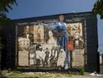 This mural celebrates the courageous work of Harriet Tubman and Philadelphian-Area Abolitionist who helped make freedom a reality for hundreds of slaves escaping to the North.

'