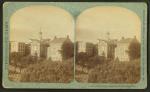 Moravian Seminary, rear view from Monocacy Block, Bethlehem, Pa., c. 1865.