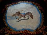 Color image of Civil War Flag depicting an Eagle holding an olive branch.