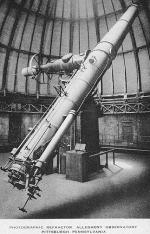 The Allegheny Observatory's 30 inch Thaw Telescope, Pittsburgh, PA, circa 1913. 