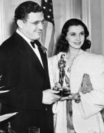 David O. Selznick W/Vivien Leigh and Oscar. 