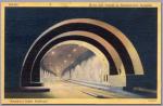 Portal and tunnel on the Pennsylvania Turnpike: 