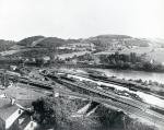 Photo of Lehigh Canal along river with RR also in view