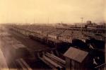 William Rau photograph of Philadelphia Greenwich coal yard. Soft Coal Hollow, Greenwich Point, 1891