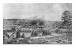 The town of Catasauqua, PA as it appeared in 1852, the year before it was incorporated.