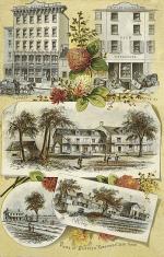 Burpee Seed Catalogue, 1890 back cover Philadelphia warehouses and the Fordhook Farm outside of Doylestown, Pennsylvania.'