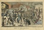 Riot in Philadelphia, July 7, 1844. Lithograph by James Baillie and J. Sowle after Buchholtzer, New York.  