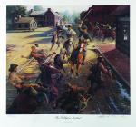 In The Dahlgren Incident, oil painter Mark Twain Noe depicts Dahlgren's saber charge through the streets of Greencastle, Pennsylvania, on July 2, 1863.