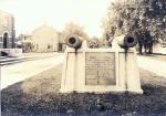 Photograph of Farthest point Monument Civil War cannons. 