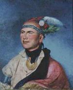 The charismatic chief of the Mohawk, Joseph (Thayendanegea).