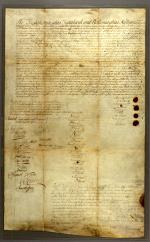 Walking Purchase Treaty, 1737. 