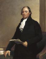 Oil on canvas of James Ross.