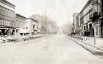 Image of the Paved main street in Wellsboro  '