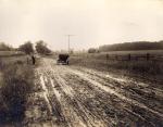 Pinchot Road before the paving.'