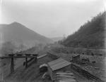 Coal Mines and Houses near the Railway and Coal Mining Site, Connellsville, Pa.   