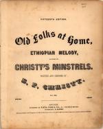 Cover of sheet music.